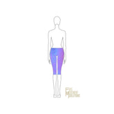 Couture Low Waisted Knee Length Leggings